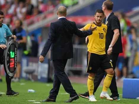 DT de Bélgica niega guerra con el Madrid por Hazard