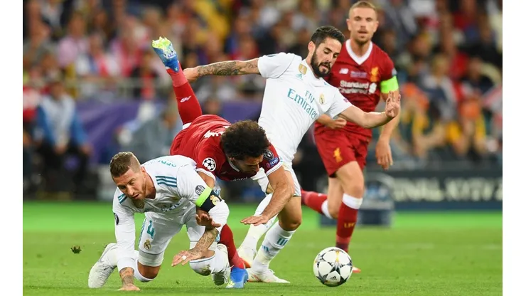 Sergio Ramos y Mohamed Salah protagonizaron una de las polémicas de esa final de Champions League.