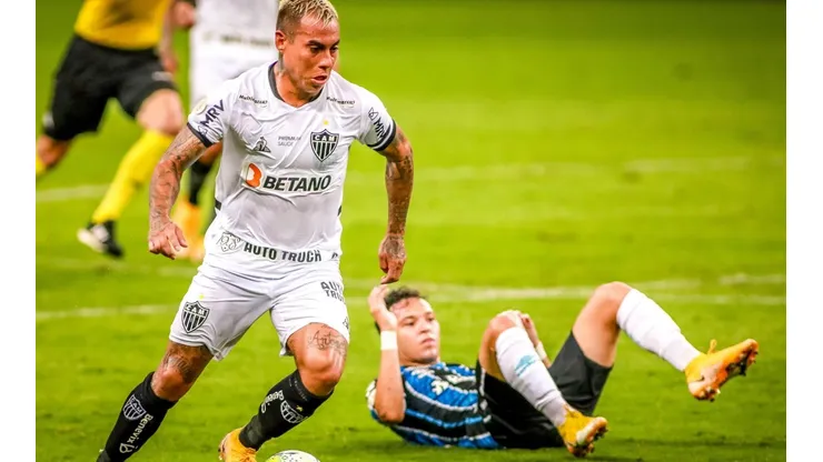 Eduardo Vargas disputará un partido más con el Atlético Mineiro el domingo.