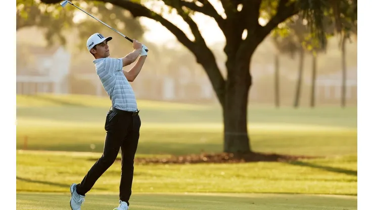 Joaquín Niemann en la primera ronda de The Honda Classic en el PGA National Champion course