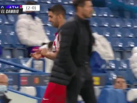 Video: ¡Quiebre! Suárez se enoja y no saluda al Cholo