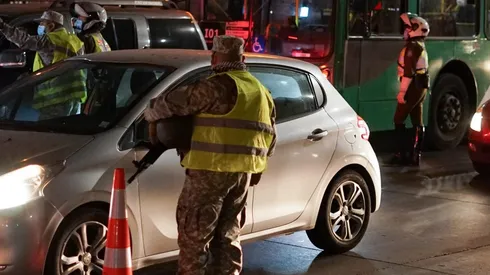 Fiscalización de cuarentena en Cerrillos