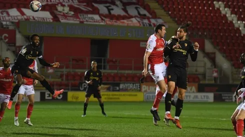 Sierralta sigue en alza en Inglaterra junto al Watford