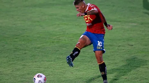 Carlos Palacios jugó su último partido con Unión Española en Ecuador