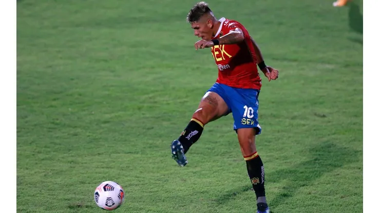 Carlos Palacios jugó su último partido con Unión Española en Ecuador