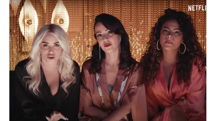 Lali Espósito, Verónica Sánchez y Yany Prado, las protagonistas de "Sky Rojo".