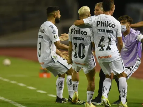Golazo de Soteldo le salva eliminatoria al Santos de Holan