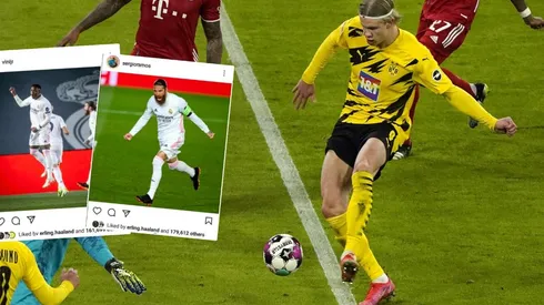 Haaland ya coquetea con el Real Madrid