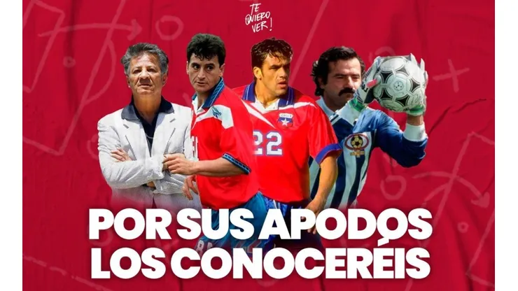 Los apodos del fútbol chileno se toman un nuevo capítulo de Te Quiero Ver en RedGol.
