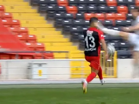 Compañero de Sagal casi le arranca la cabeza a un rival