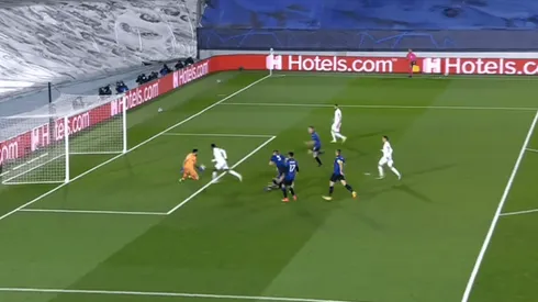 Vinicius Junior se quedó a nada de hacer un golazo para Real Madrid.