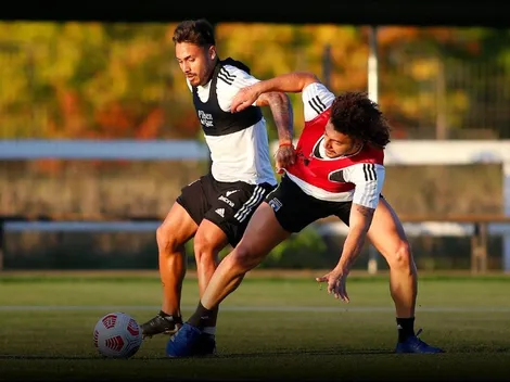 La formación que trabaja Colo Colo si se juega la final