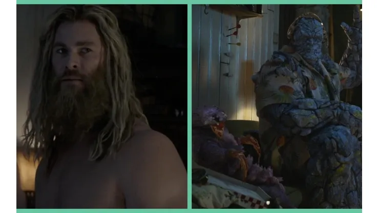Thor y Korg se volvieron gamers después del blip de Thanos, en "Avengers: Endgame".