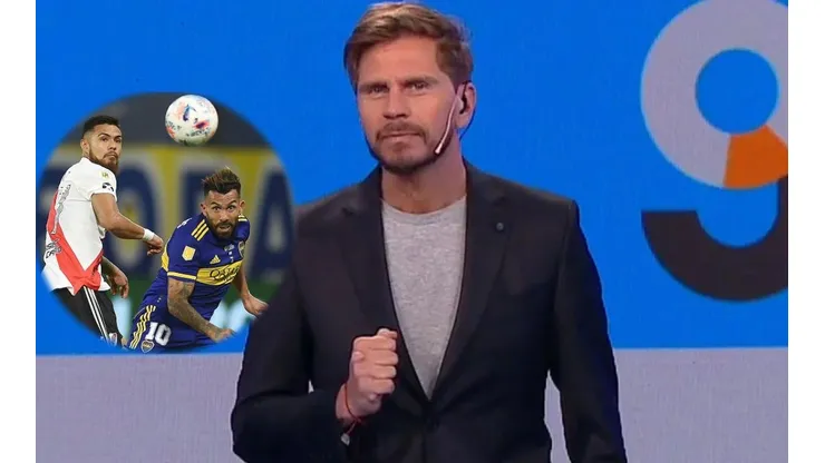Pollo Vignolo apuntado como hincha de Boca Juniors.