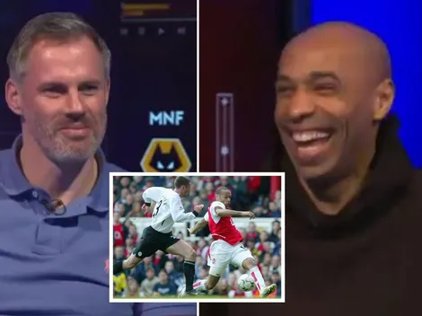 El salvaje trolleo de Henry a Carragher por su lentitud en la cancha