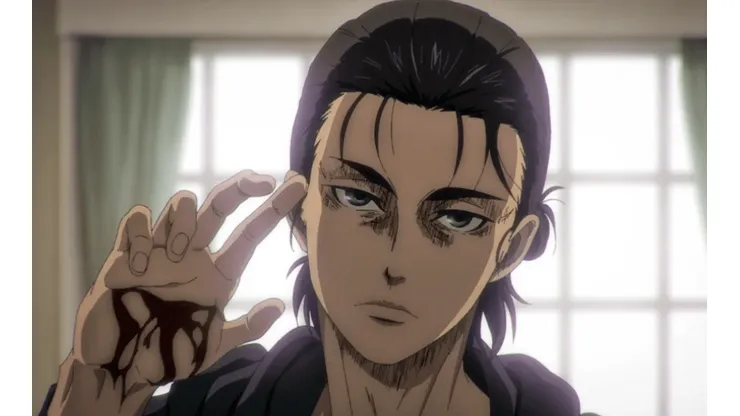Eren Jaeger amenaza a sus amigos para entablar un diálogo sobre el futuro de la Legión de Reconocimiento, en "Shingeki No Kyojin".