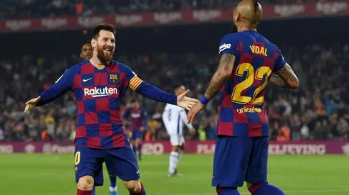 Vidal se deshizo en elogios a Lionel Messi