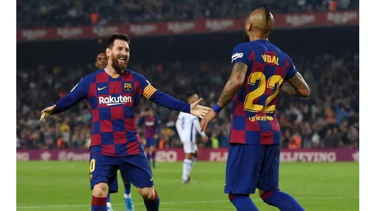 Vidal se deshizo en elogios a Lionel Messi