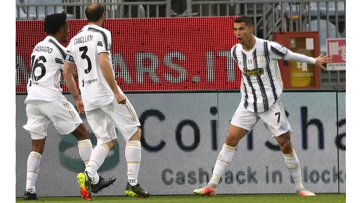 Cristiano le marcó un hat-trick al Cagliari este domingo