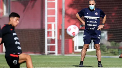 La selección chilena entrenó por primera vez bajo la batuta de Martín Lasarte, aunque se suspendiera la fecha de eliminatorias programada para marzo