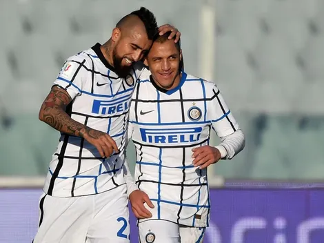 Arturo Vidal grita el golazo del Inter con asistencia de Alexis