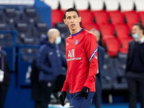 Terrible: Di María reemplazado de urgencia por robo en su casa