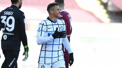 Alexis en el Inter contra Torino: asistencia y triunfo.