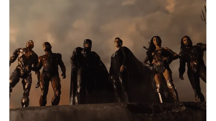 Cyborg, The Flash, Batman, Superman, Wonder Woman y Aquaman reunidos para el Syder Cut de "Justice League".