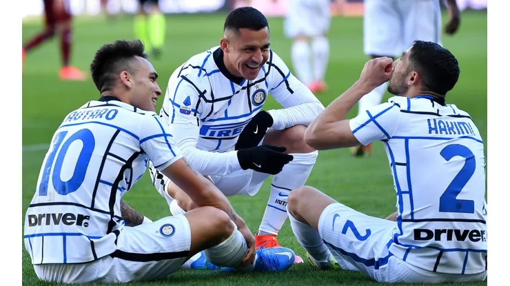 Asistencia de Alexis y gol de Lautaro: tremendos minutos finales del Inter gracias al Niño Maravilla.