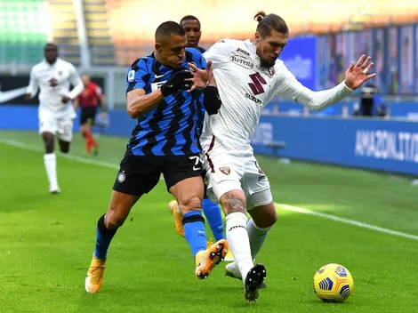 Formación: el goleador Alexis es banca en Inter contra Torino