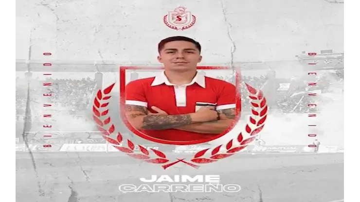 Jaime Carreño ya es nuevo jugador de Deportes La Serena.