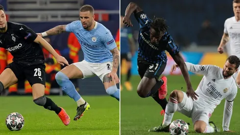 Manchester City y Real Madrid quieren sellar su paso a los cuartos de Champions League ante Borussia Monchengladbach y Atalanta, respectivamente.