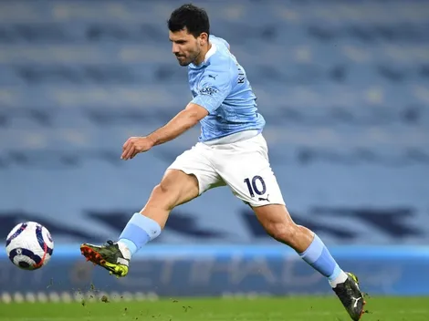 Kun Agüero y su posibilidad de ser culé: "Aguantemos un poco"