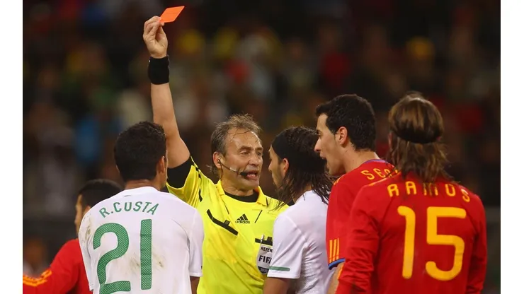 Baldassi dirigendo en el Mundial