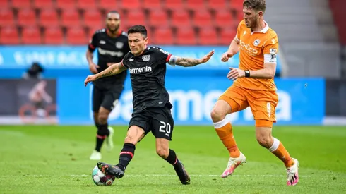 Aránguiz no pudo hacer nada para ayudar al Leverkusen