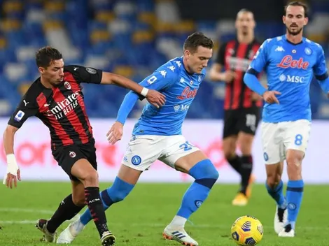 AC Milan buscará acercarse al liderato de la Serie A frente al Napoli