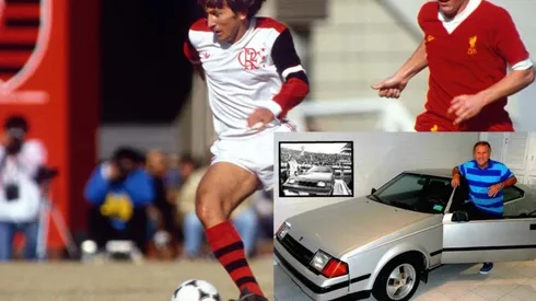 Zico conserva el Toyota Celica que se ganó en la Intercontinental 1981
