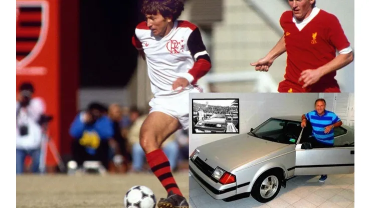 Zico conserva el Toyota Celica que se ganó en la Intercontinental 1981