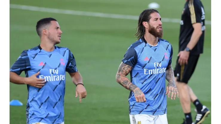Eden Hazard y Sergio Ramos están listos para regresar con Real Madrid
