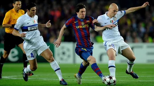 Zanetti, vicepresidente del Inter, diluye la opción de fichar a Messi.