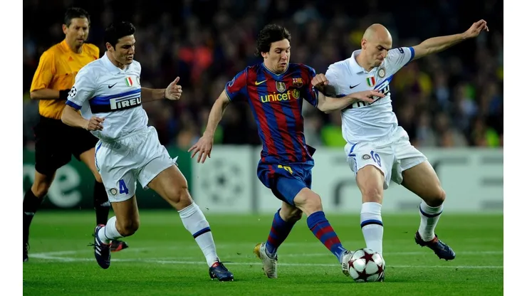 Zanetti, vicepresidente del Inter, diluye la opción de fichar a Messi.