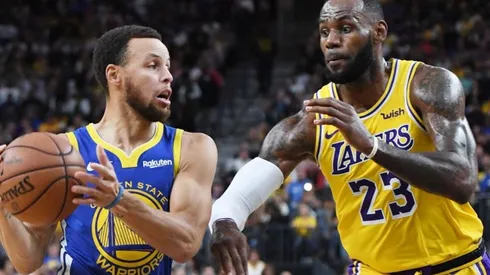 Stephen Curry enfrentará nuevamente a Los Lakers de LeBron James y compañía.