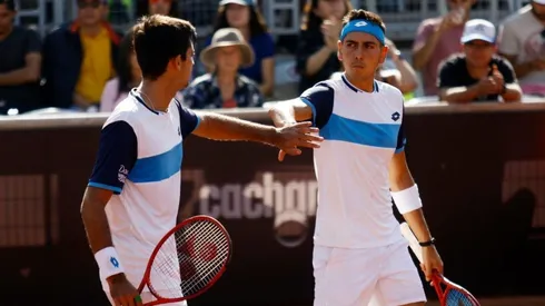 Pese a caer en singles, los chilenos no se desanimaron y ya están en instancias finales del ATP 250.