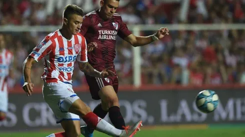 La posición natural de Franco es de zaguero, pero también puede hacer las veces de lateral izquierdo