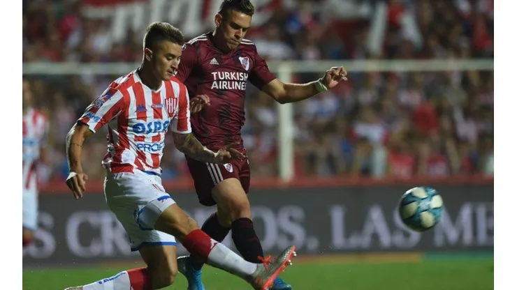 La posición natural de Franco es de zaguero, pero también puede hacer las veces de lateral izquierdo