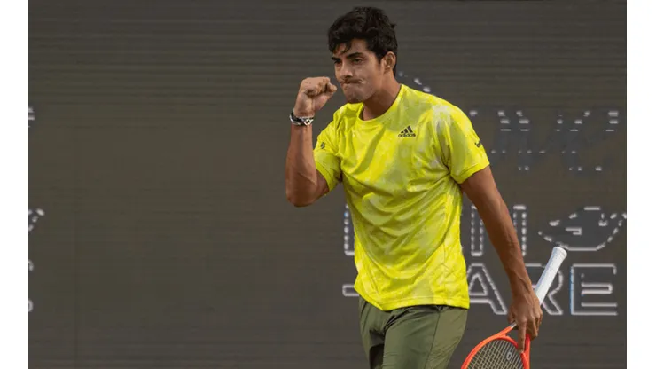 Cristián Garín ha dado pruebas del hambre que siente por coronarse campeón en el ATP chileno