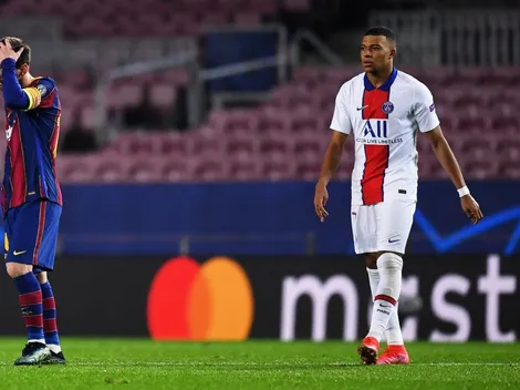 Admiración y algo más entre Mbappé y Messi por Instagram