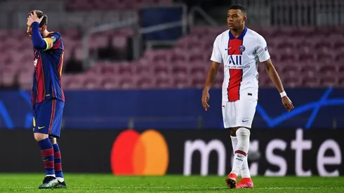 Kylian Mbappé timbra la eliminación de Lionel Messi de la Champions League, como hace tres años lo hizo en el Mundial de Rusia