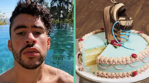 Bad Bunny y el modelo de zapatillas que diseñó junto a Adidas Originals.