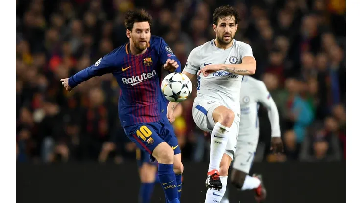 Cesc y Messi son grandes amigos.